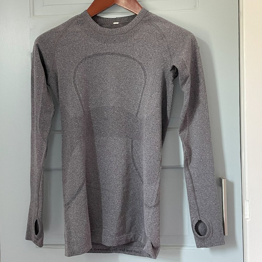 Lululemon Swiftly Tech Long Sleeve Shirt. Size 6 - Picture 7 of 10
